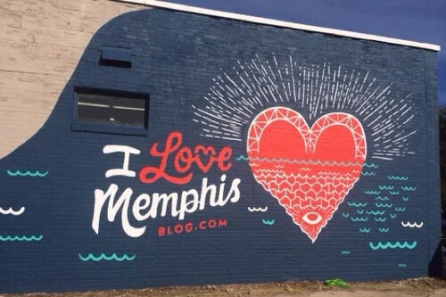 I Love Memphis Mural Series